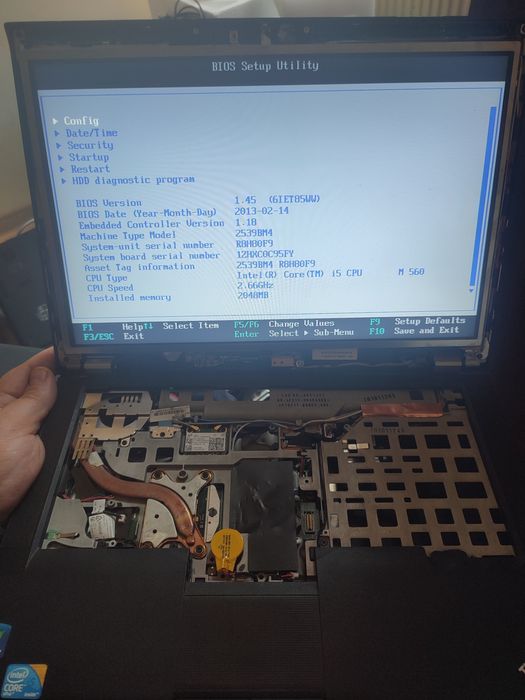 Placa de baza laptop Lenovo Thinkpad T410 - i-uri Prima Generație - OK Testata