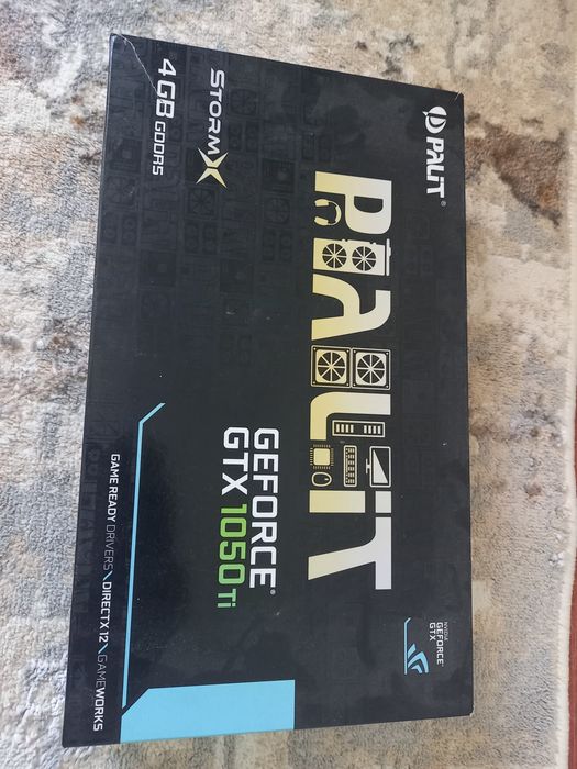 Видеокарта  1050 ti 4 gb