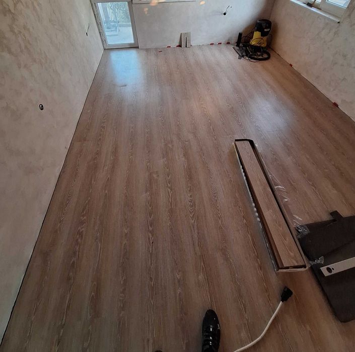 Монтаж на ламиниран паркет - качествено,чисто и на добра цена -Ламинат