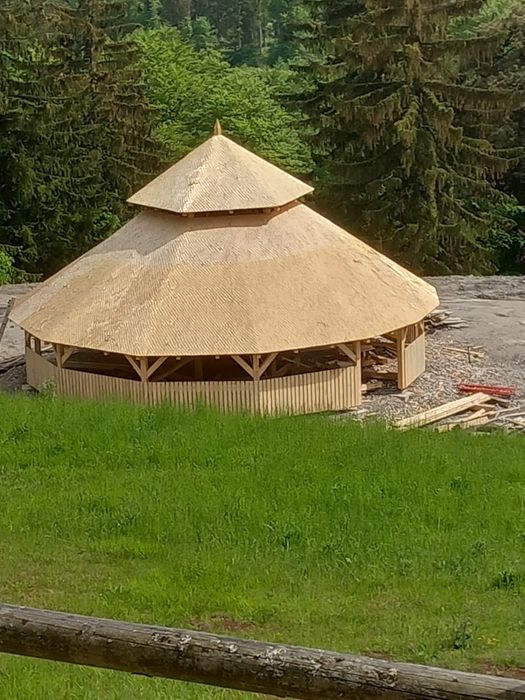 Sindrila de vanzare-acoperișuri cu șindrilă de brad despicată manual