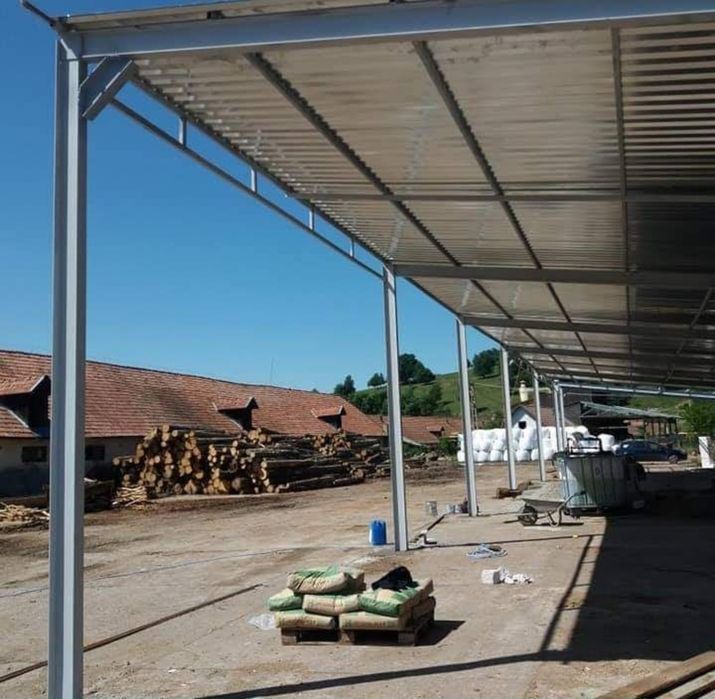 Vând hala complet de 35×15×5