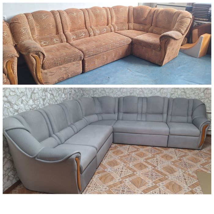 Перетяжка мягкой мебели