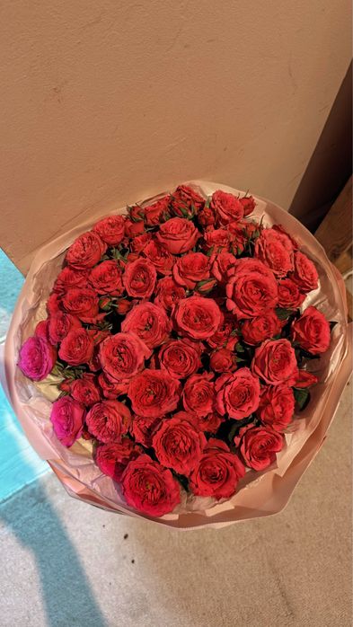 кусковые розы свежий 23000тг беремін