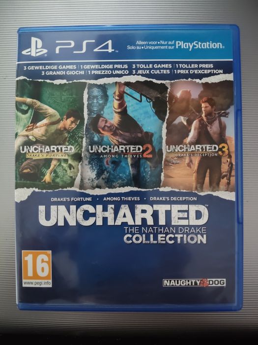 PS4 - Seria Uncharted (CD-uri impecabile)