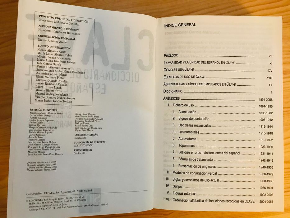 Испанско-испански тълковен речник Clave