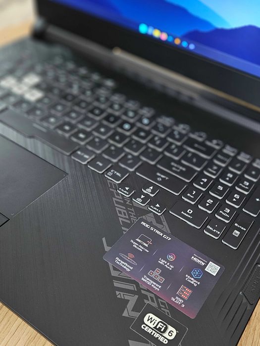 Laptop Gaming Asus ROG Strix G17 i7 / RTX 2060 / 32GB RAM / 144Hz