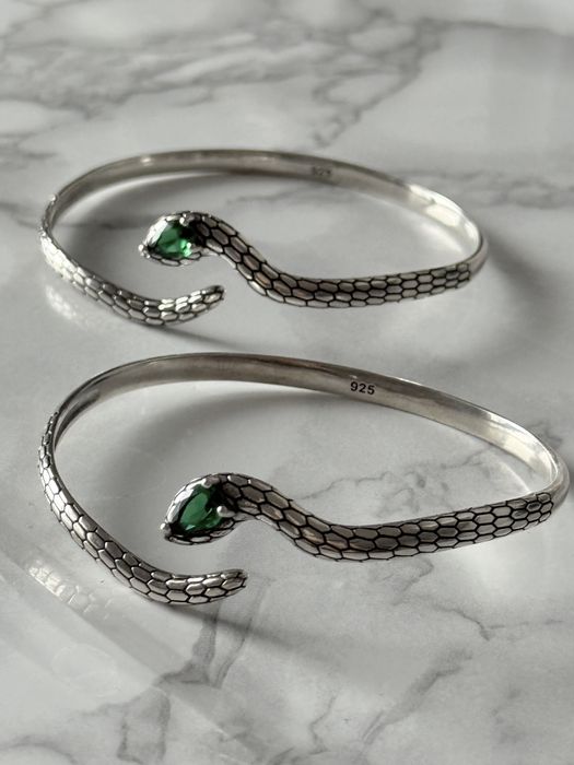 1+1 green snake 925 reglabil la orice marime