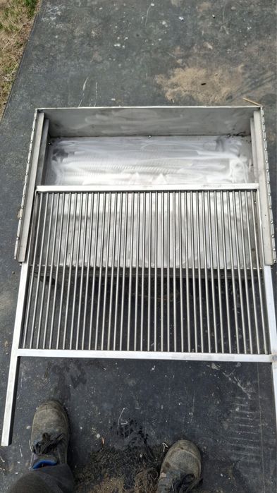 Gratar inox alimentar profesional