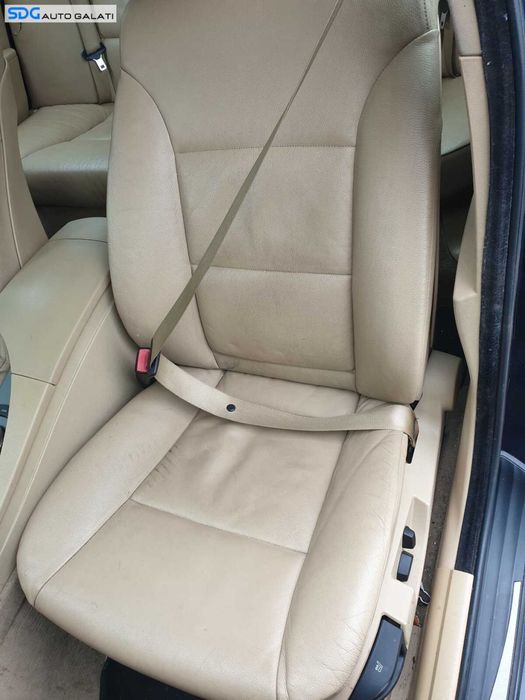 Centura Stanga Fata Sofer Crem BMW Seria 5 E60 E61 2003 - 2010 [1677]
