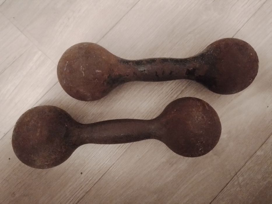 Гантели советские чугунные