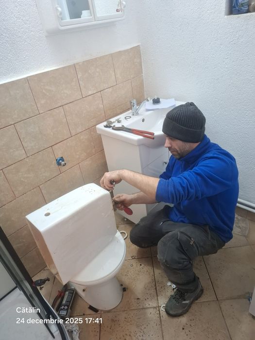Instalator sanitare non stop.