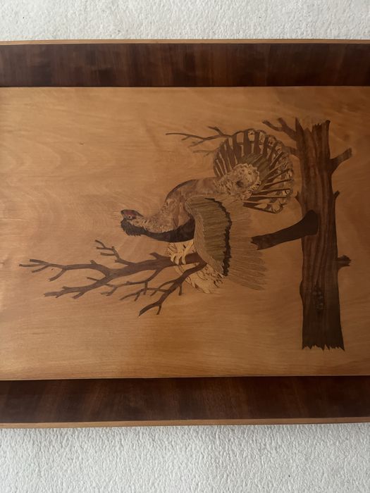 Дървени големи стари картини,интарзия