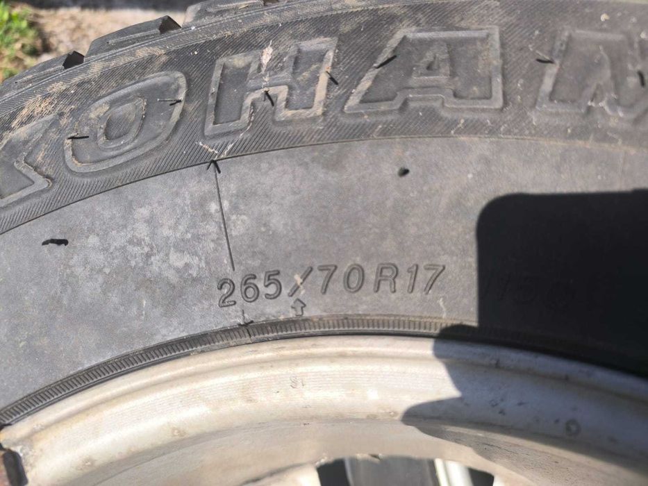 Резина с дисками YOKOHAMA 265/70/R17