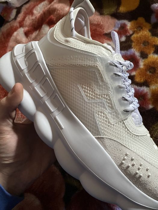 Balenciaga track black 43 full box/ Versace Chain reaction 43 fullbox