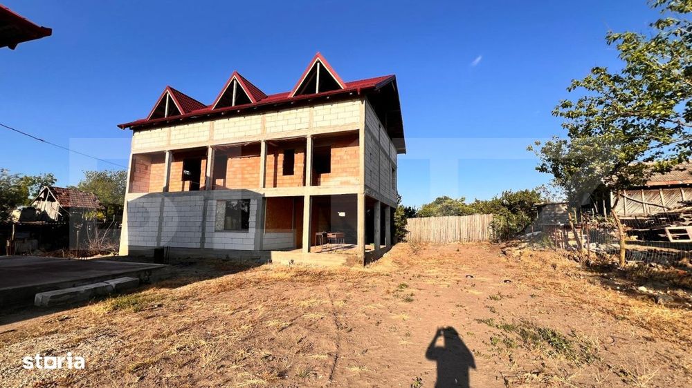 Doua case, spatiu comercial, casa tip pensiune Goicea Dolj