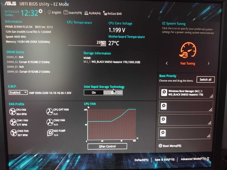 Настолен компютър i5-12600kf