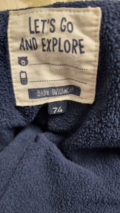 Combinezon cu botoșei și mănuși C&A