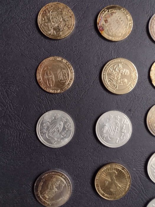 AC Milan medalii, monede token