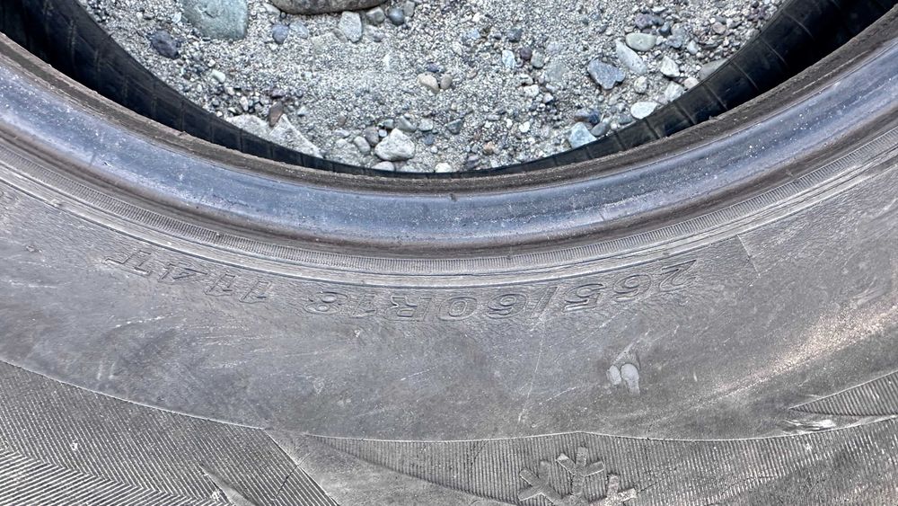 Продам шины 265/60 18