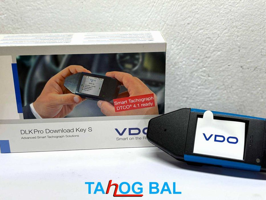 Cititor de tahograf și card șofer VDO DLK Pro Download Key S