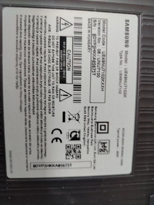 Vând televizor Samsung Smart preț fix 850