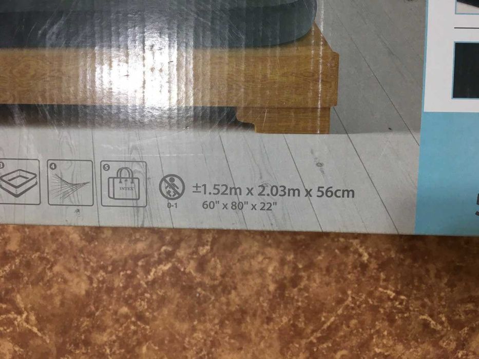 Кровать надувная Intex 203 x 152 x 56 см