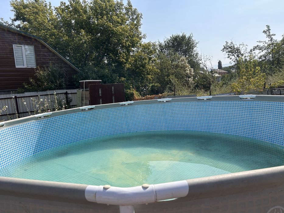 Продам бассейн каркасный интекс 122*400