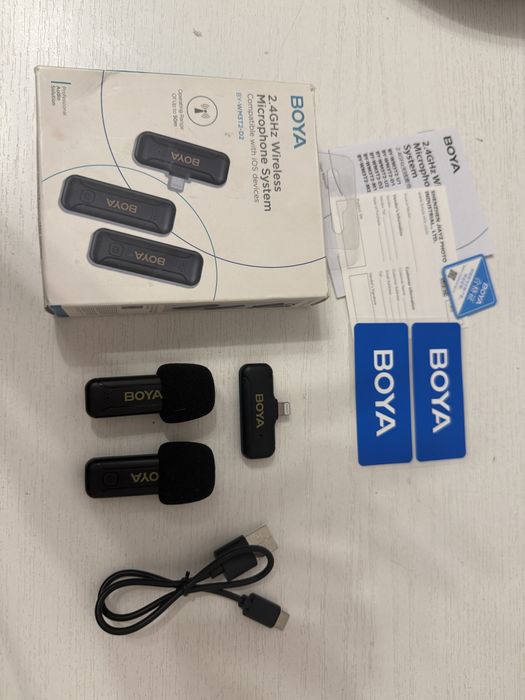 Петличка BOYA на айфон