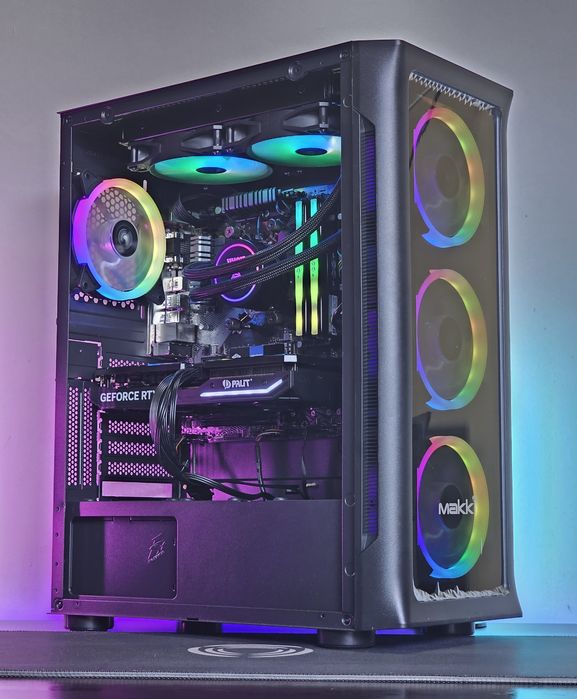 RTX 5060/Ryzen 7-5700X/RAM 32GB/SSD 1TB/Водно/Чисто Нов+Гаранция