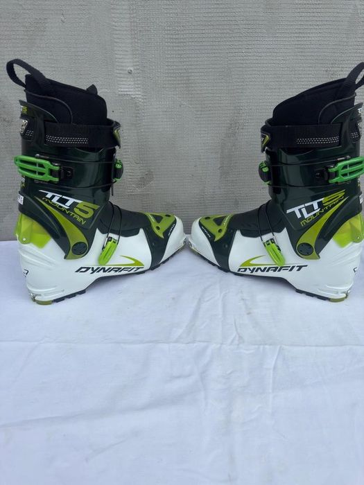 Clapari ski schi tura skimo Dynafit TLT5 Mountain TF Carve marime EUR:46 Mondo:30.0 Flex:90 last:102