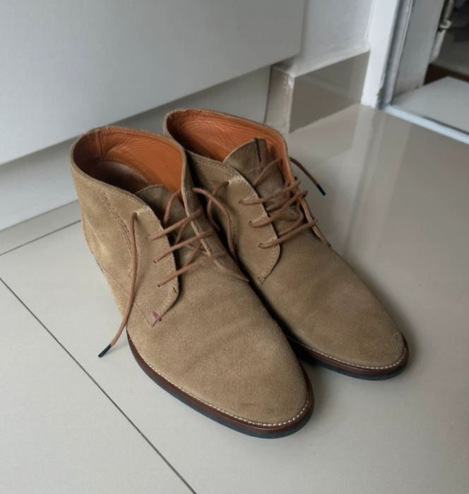 Ghete/pantofi inalti Tommy Hilfiger originali, piele naturala, marimea