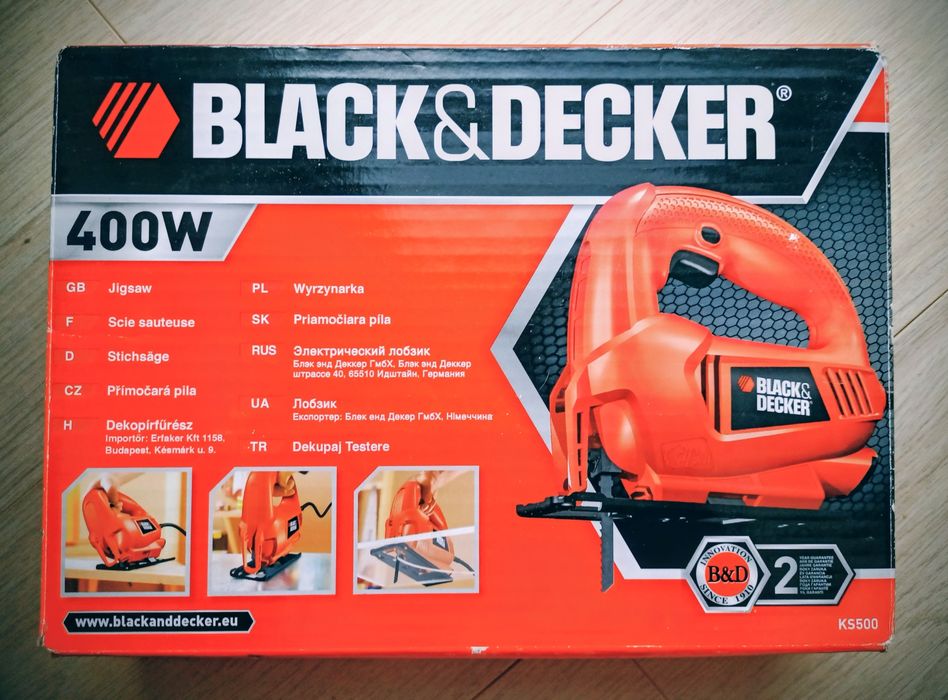 Прободен трион (зеге) Black and Decker 400 W КS500