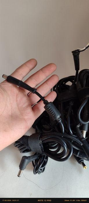 Кабеля для блоков питания hp dell аsus aser Lenovo