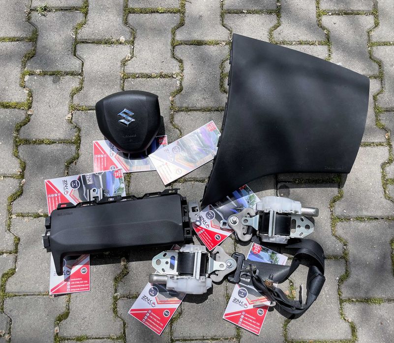 Suzuki Swift MK7 kit airbag volan / pasager - set centuri de siguranta