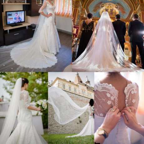 Rochie de mireasa sirena - inspirata Pronovias