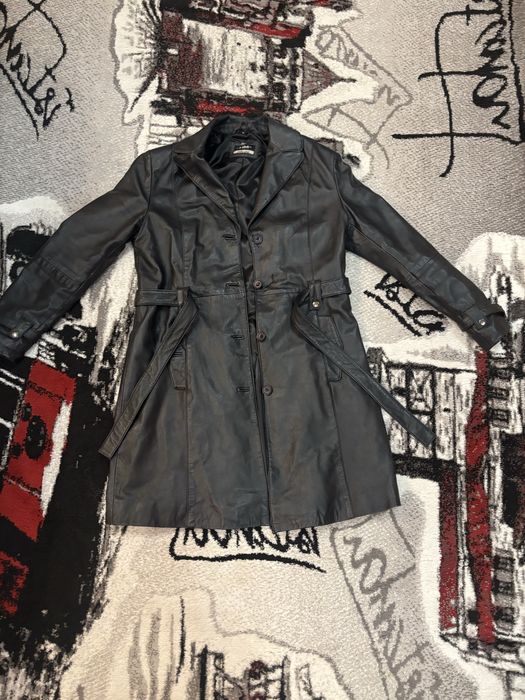 Palton din piele naturala