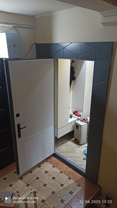 Реставрация железной дверей