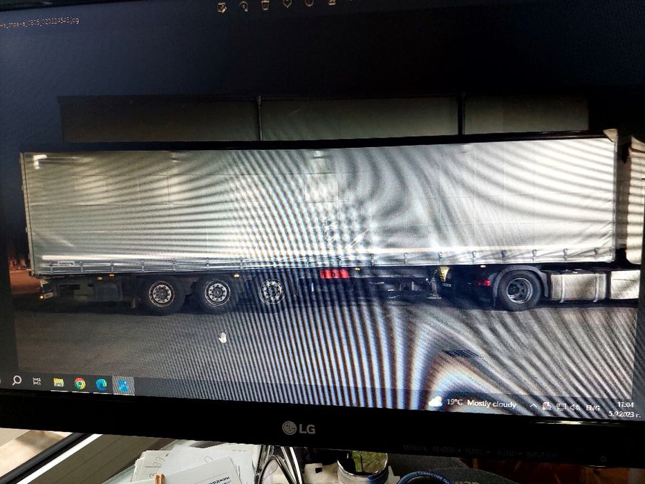 Брезент страница за полуремарке Шмиц SCHMITZ 2023