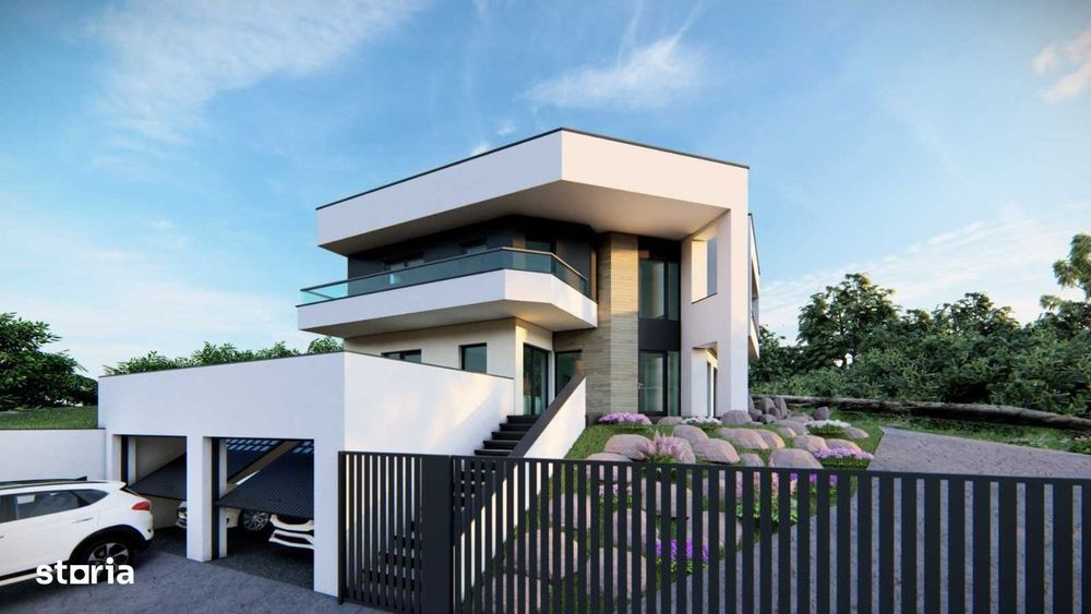 Casa premium cu vedere panoramica, 245 mp utili, teren 800 mp | Feleac