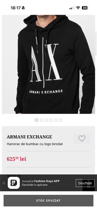 Hanorac Armani Exchange L