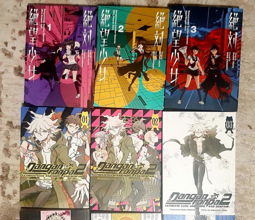 Manga- Demon slayer, Death Note, MHA, AOT, Danganronpa, Fullmetal, etc