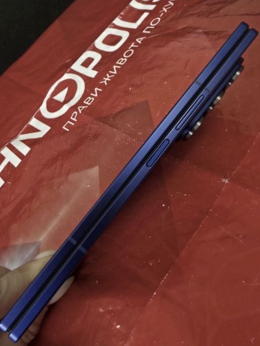 КАТО НОВ 512GB Samsung Fold 7 Гаранция Технополис 2027г. Blue | Син