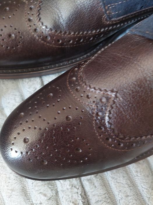 Ботинки мужские  зимние  BATA  кожа