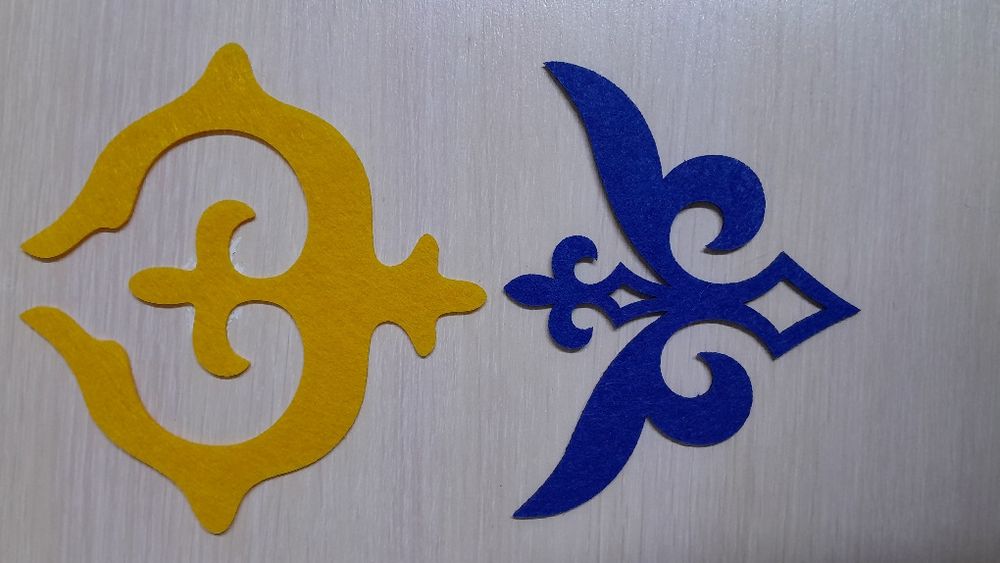 орнаменты из фетра