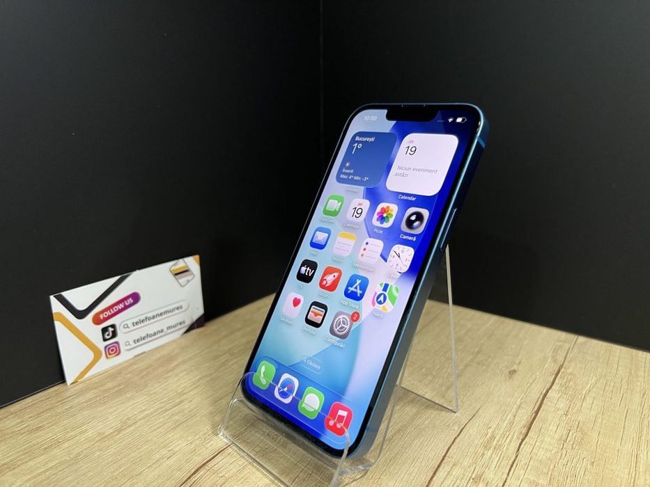 Iphone 13 128Gb Blue Second-Hand Bun 3 ani garanție, Telefoane Mures