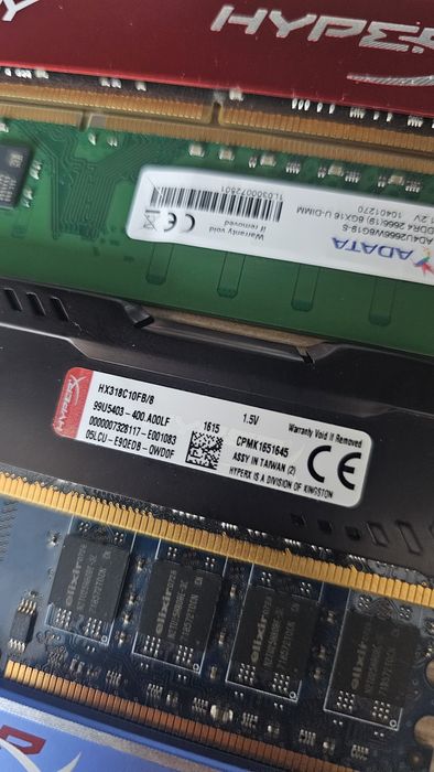 Lot  Memorii RAM DDR3  8GB