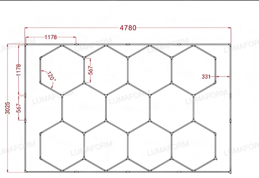 Eng kuchli LED uyali chiroq: Deteyling, Moyka, Tyuning, Barber uchun