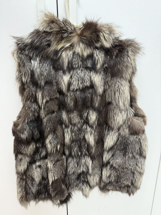 Елек от естествен косъм - лисица