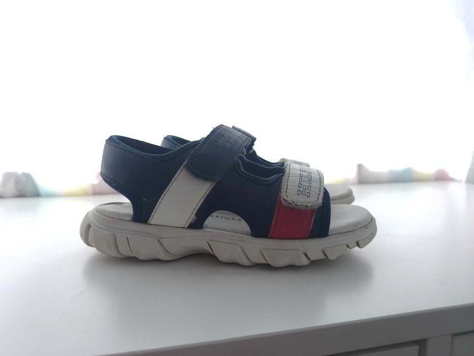 Детски Сандали TOMMY HILFIGER,подходящи за туризъм. Естествена кожа, номер 30