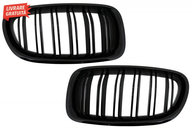 Bara Fata BMW Seria 5 F10 F11 (2011-2014) M-Technik Design cu Grile Ce